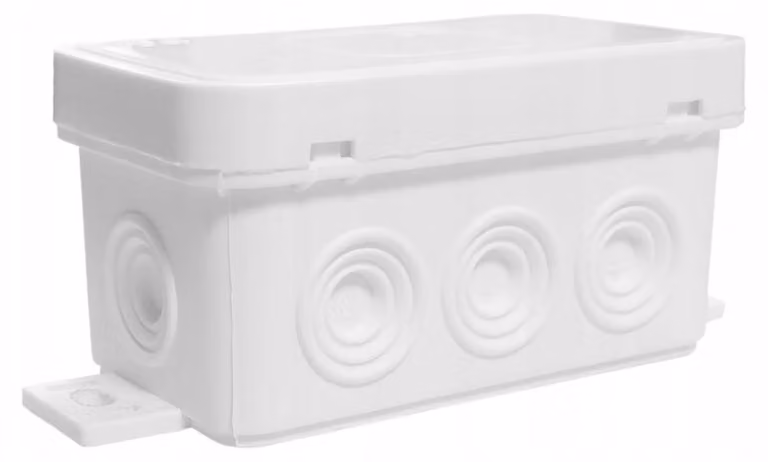 Scatola da incasso con cerniera 80x45x41 IP54 bianco 03801
