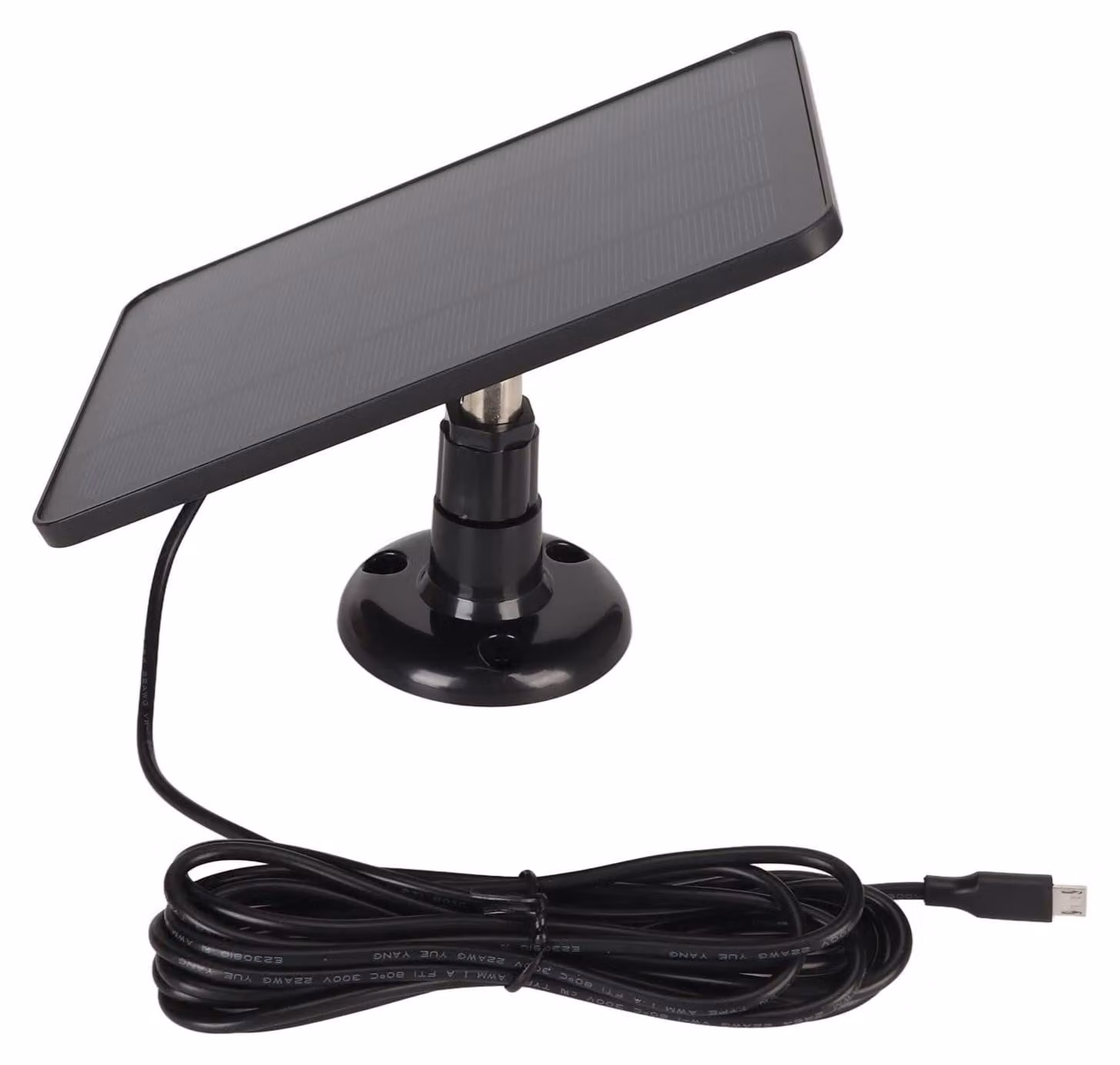 Pannello solare per telecamera di sicurezza, caricabatterie per telecamera IP65 resistente all'acqua