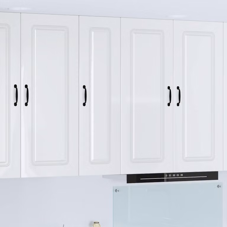 vidaXL Pensile da cucina Kalmar Bianco Lucido L/P/H: 30 x 31 x 100 cm