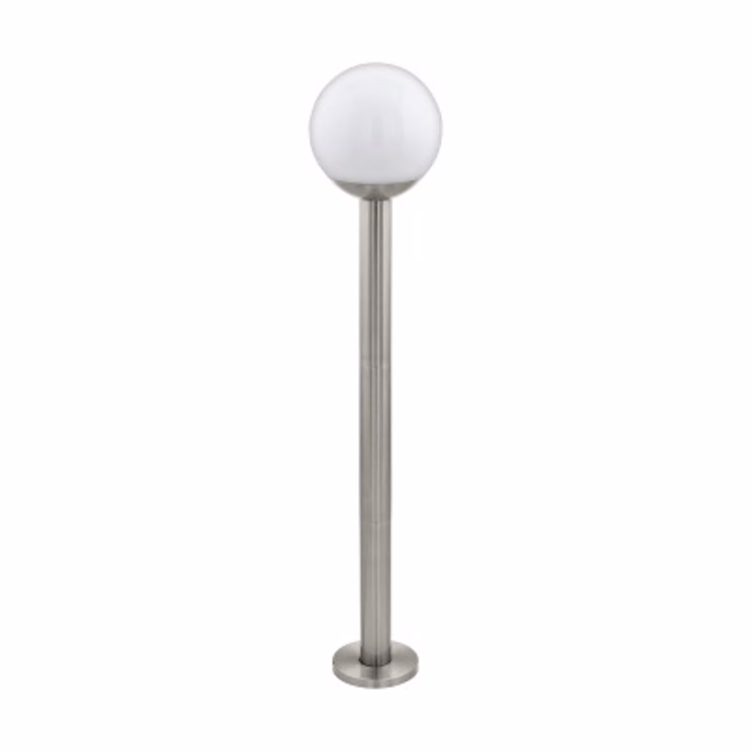 Lampada da terra a LED, acciaio inox, smart home, Nisia-C