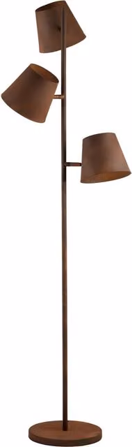 Lampada da terra ANABEL ruggine