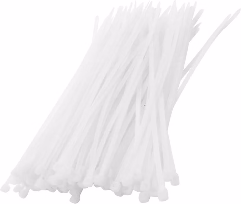 Set di 300 fascette (bianco)