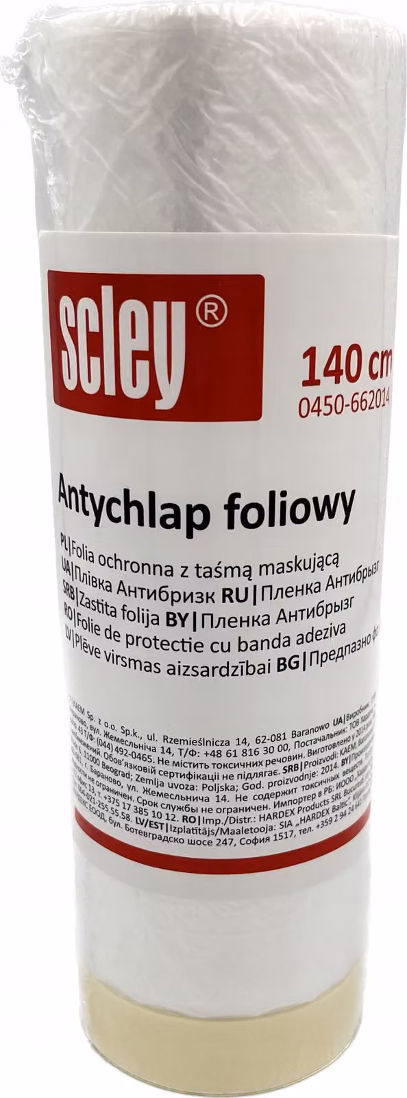 Nastro adesivo crespato Scley 140 cm x 20 m "Serie 66" nastro per pittori, nastro per mascheratura