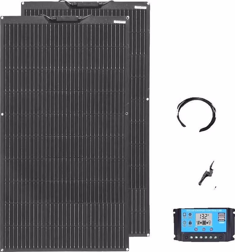 Pannello solare, alta efficienza, design leggero, kit 12V24V200W
