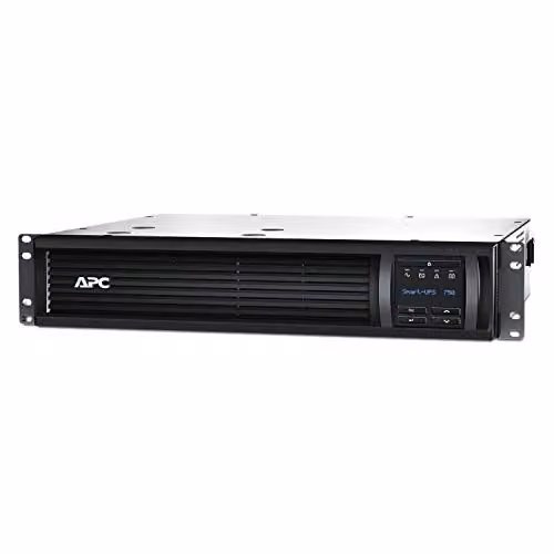 APC Smart-UPS SMT-SmartConnect - SMT750RMI2UC -Gruppo di continuità (UPS) 750VA (Montaggio a Rack 2U, Connesso al cloud, 4 uscite IEC-C13)