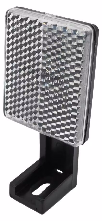 Catarifrangente anteriore con supporto - 36 x 44 mm