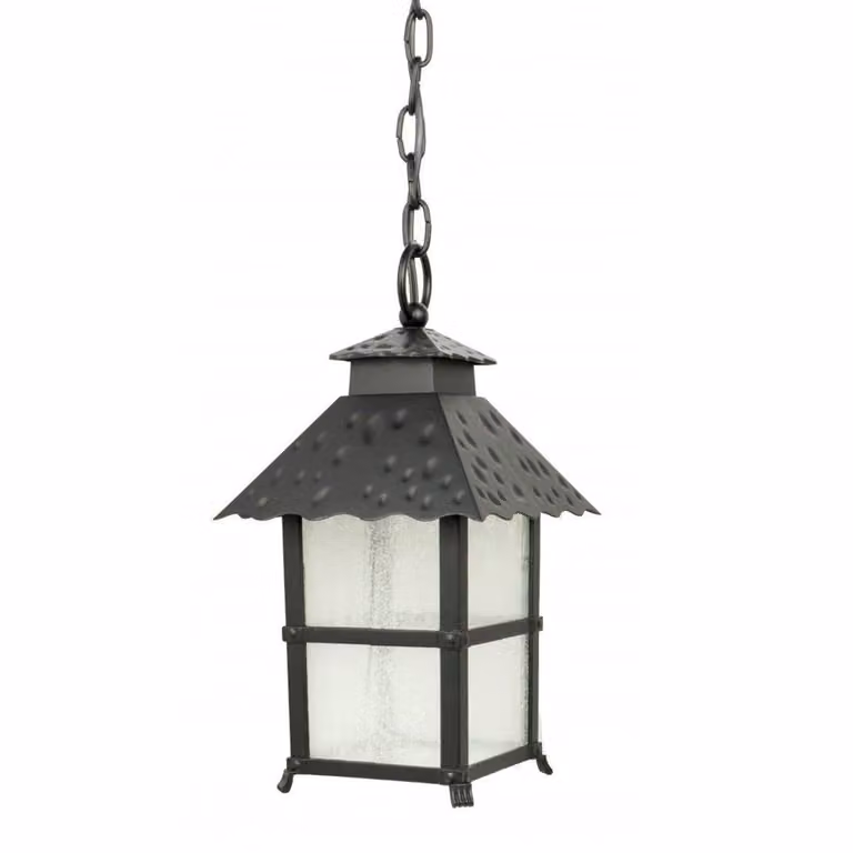 Lampada a sospensione per esterni 1xE27 nera IP43 SU-MA K 1018/1/Z