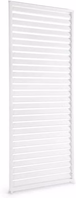 Pannello Frangisole Laterale per Pergola 93x6x238h cm Ocean Bianco