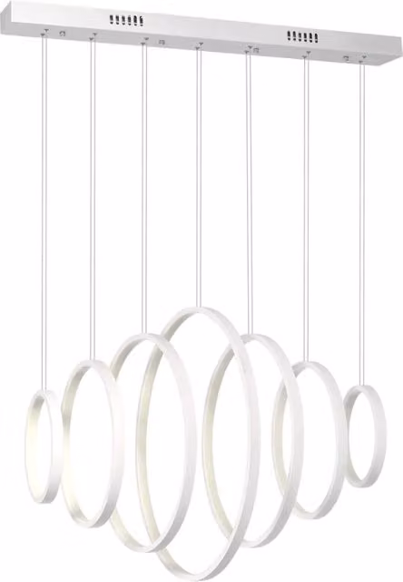 Lampadario LED Milagro Vertigo ML335 86W 4000K bianco