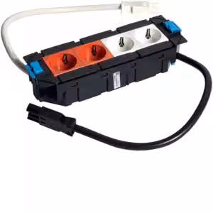 Portacavi Hager STD 2 rw 2 ro Wiel 3x2,5 mm² GTV2RW2ROWG325