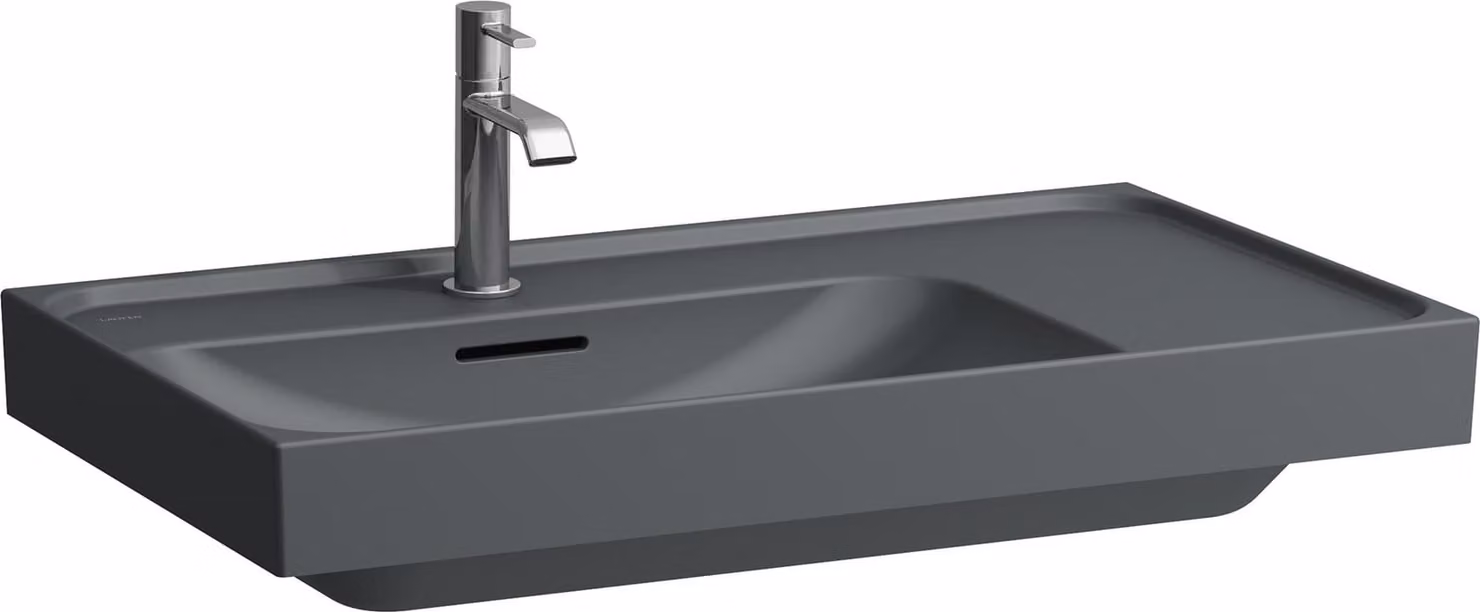 LAUFEN MEDA lavabo, encastrable, 800x460mm, tablette à droite, 1 trou pour robinet, avec trop-plein, H8171167581041, H8171167581041