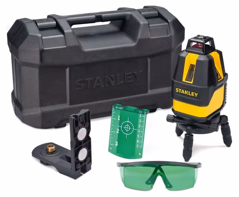 Multi-line Laser Level - STANLEY - STHT77524-1 - batteries - green