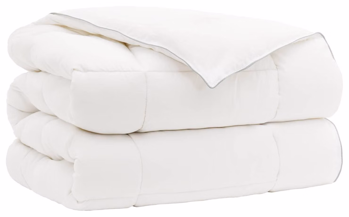 Copertura per letto 200x240 cm, modello invernale, 450 GSM, lana australiana, colore bianco