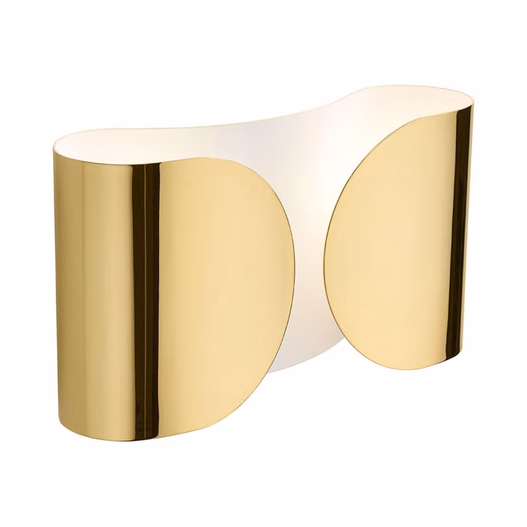 Flos - Foglio - Lampada da parete o soffitto - Oro 22K