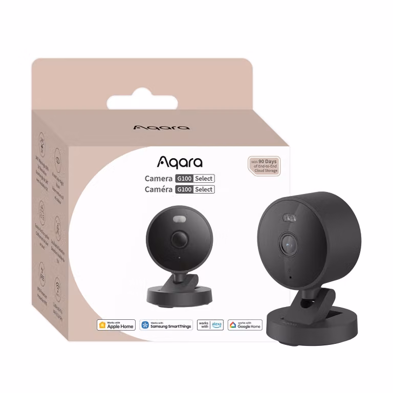 Aqara Camera G100 Select - Telecamera di sorveglianza nera