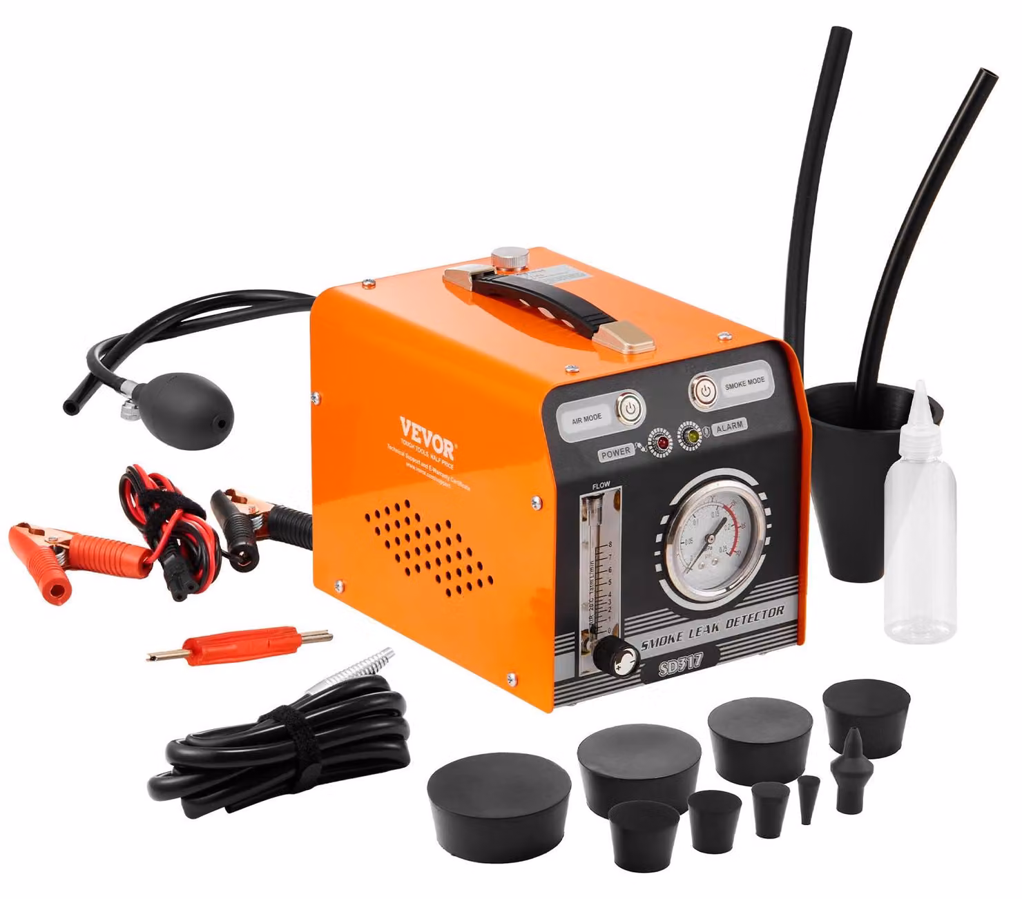 Rilevatore automatico di perdite - Rilevatore di perdite - Tester per la ricerca di perdite - Rilevatore di perdite a fumo - Generatore di fumo per veicoli