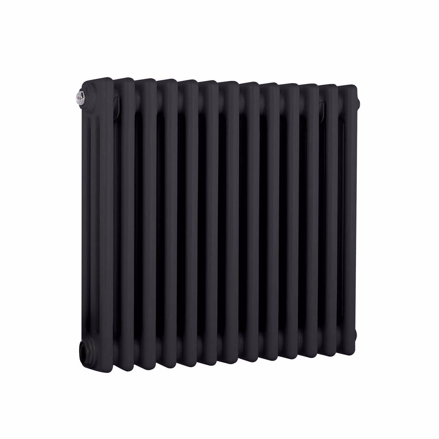 Radiatore Orizzontale a Colonne (3 Colonne) 500mm x 605mm - Grigio (Carbon Grigio) - Regent