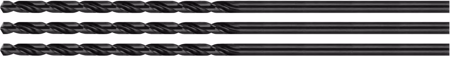 Set di 3 punte per metallo (HSS, 9.0x200 mm)
