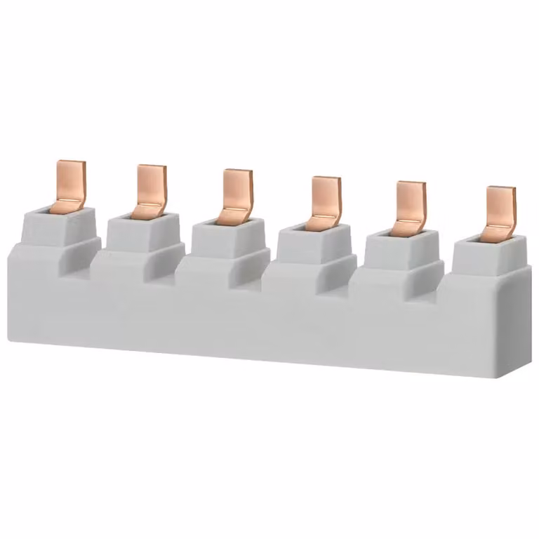 Barra collettrice a perni Siemens, tagliabile, 18 mm², trifase, 1016 mm, conforme alla norma UL 489, 480/277 V, 5ST37103HG