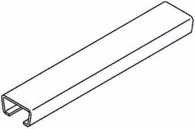 OBO Bettermann Vertr profilo ferroviario perforato SW 16,5 mm 200x35x18 AML3518P0200FT
