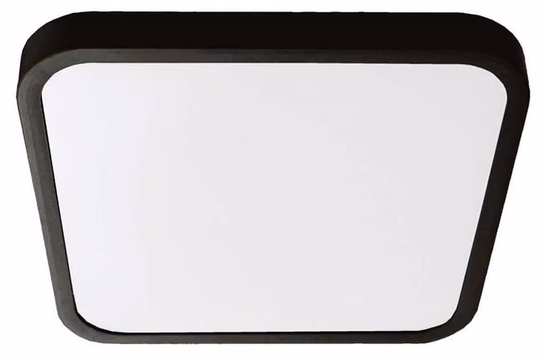 LED Solution Lampada LED da incasso nera Plano quadrata 420x420 mm 48 W IP44 Premium Colore della luce: Bianco diurno 76491-24