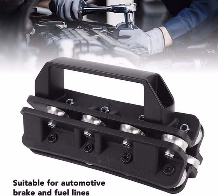 Strumento multifunzione – Adatto per tubi del carburante – Acciaio inossidabile/alluminio – Resistente – Elevata tenacità – Utensile per tubi
