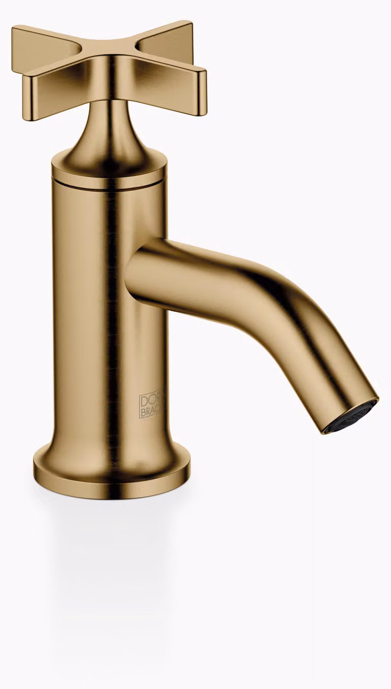 Dornbracht VAIA Robinets d'eau froide, poignée croisillon, saillie 89mm, 17500809-39, 17500809-39