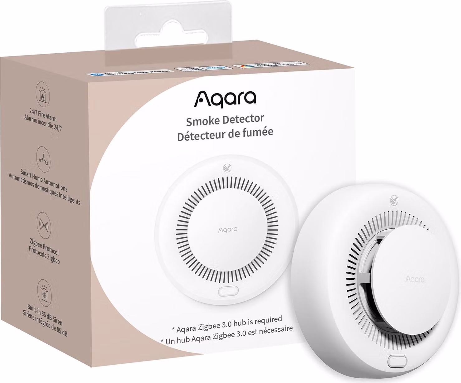 Aqara SD-S01D rilevatore di fumo intelligente Rilevatore a riflessione fotoelettrica Connessione wireless