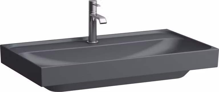 LAUFEN MEDA lavabo à poser, poncé, 800x460mm, 3 trous pour robinet, sans trop-plein, H8161177581581, H8161177581581