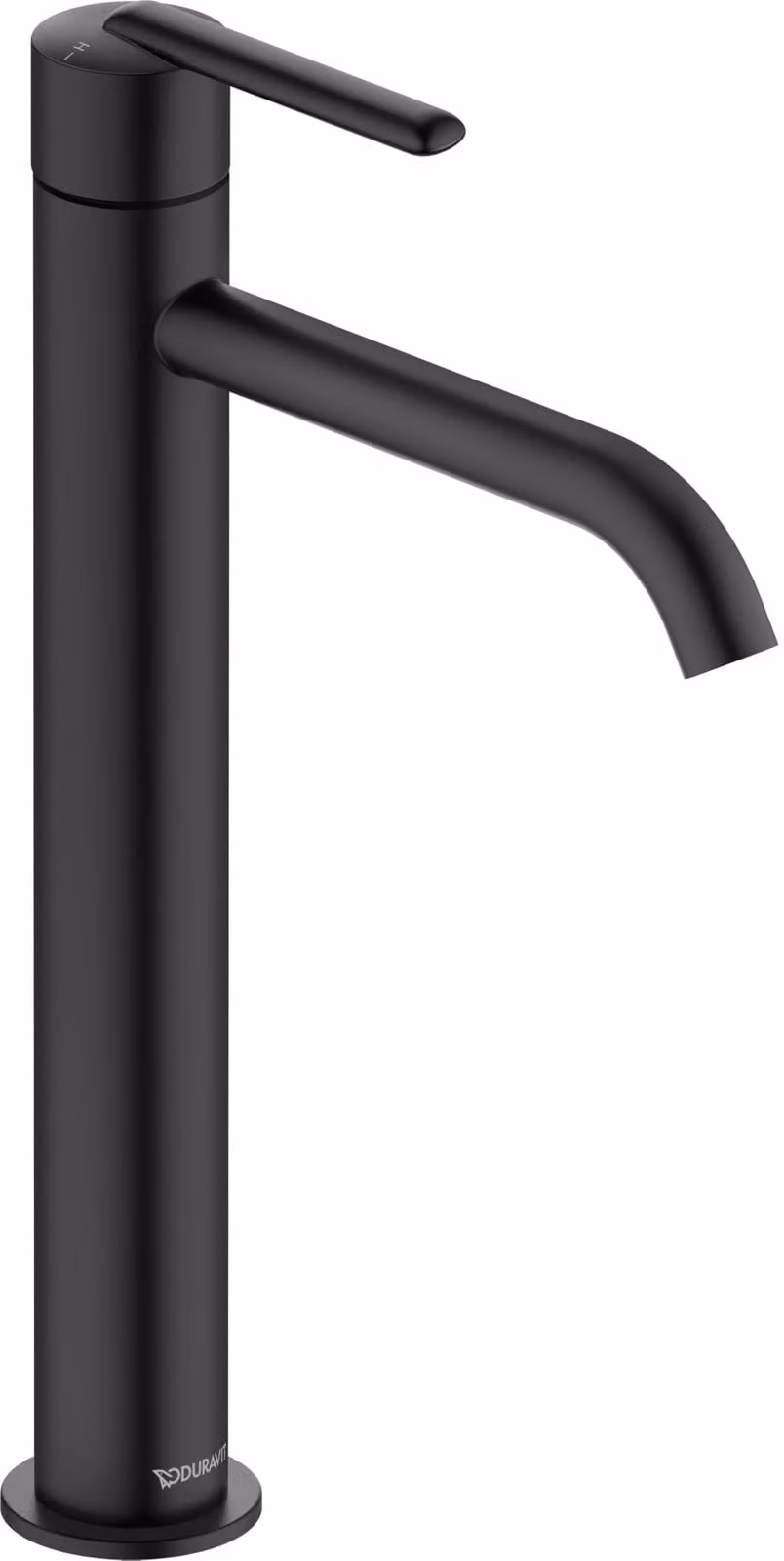 Miscelatore per lavabo, modello XL, altezza del beccuccio 153 mm, tecnologia FreshStart, sistema MinusFlow, finitura nero opaco