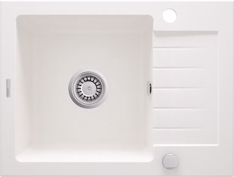 Deante | Lavello in granito a 1 scomparto - con scolapiatti - elegante e resistente - per piccole cucine