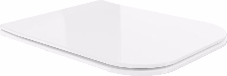 Mexen Madox sedile a chiusura rallentata slim, duroplastico, bianco lucido - 39154000