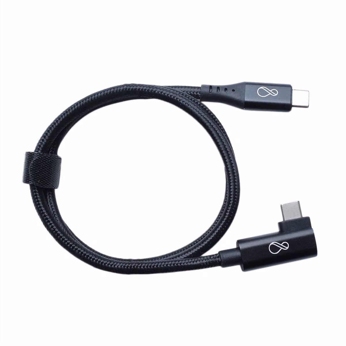 BACHMANN Ochno Cavo USB-C angolato 0,7 m nero