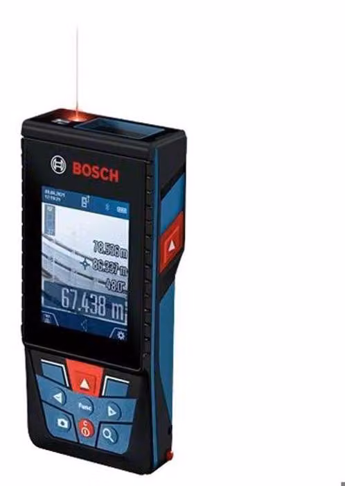 Bosch Professional GLM 150-27 C Laser Distance Meter (Bluetooth. Range: 0.08 – 150.00 m. Micro USB Cable. Case) - 0601072Z00