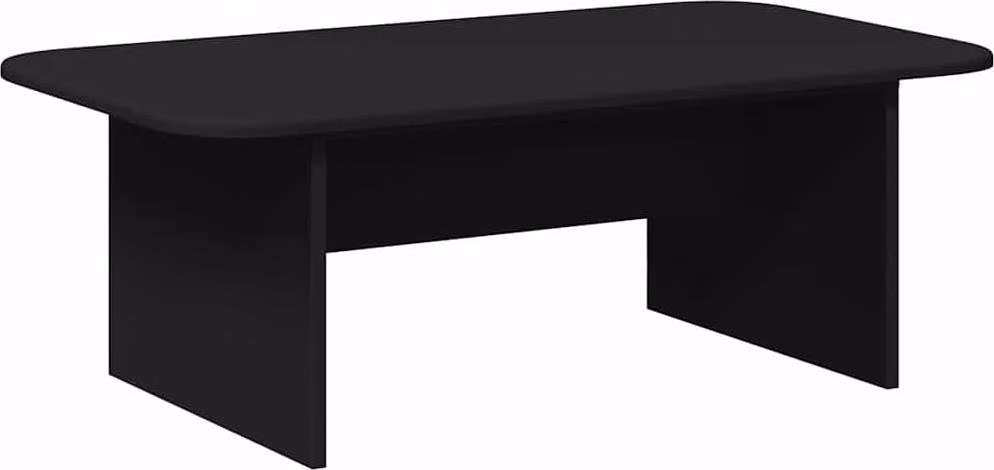 Tavolino da salotto Nero 93 x 53 x 33 cm Legno multistrato