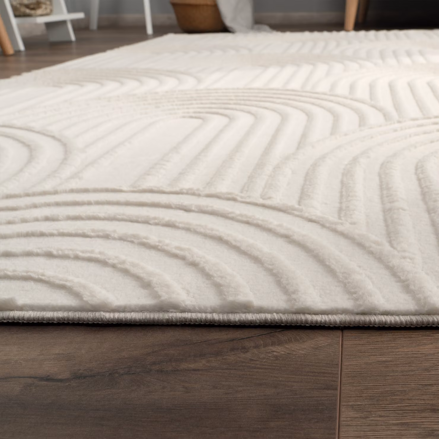 Tappeto in pelliccia sintetica Lelystar crema L: 280 cm, P: 200 cm – 2