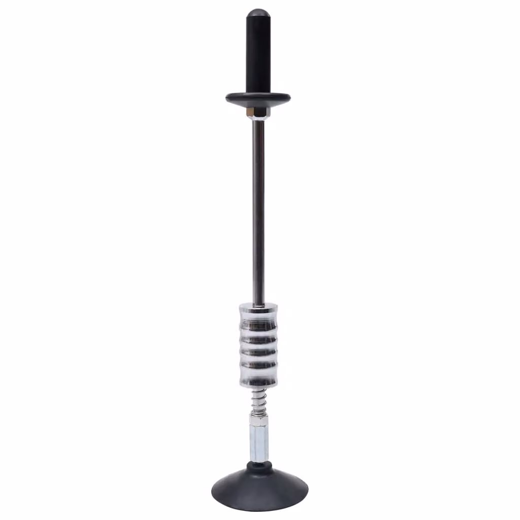 vidaXL Martello a slitta con ventosa 59 cm Acciaio al carbonio