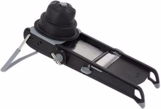 Mandolina De Buyer Swing Plus in plastica nera