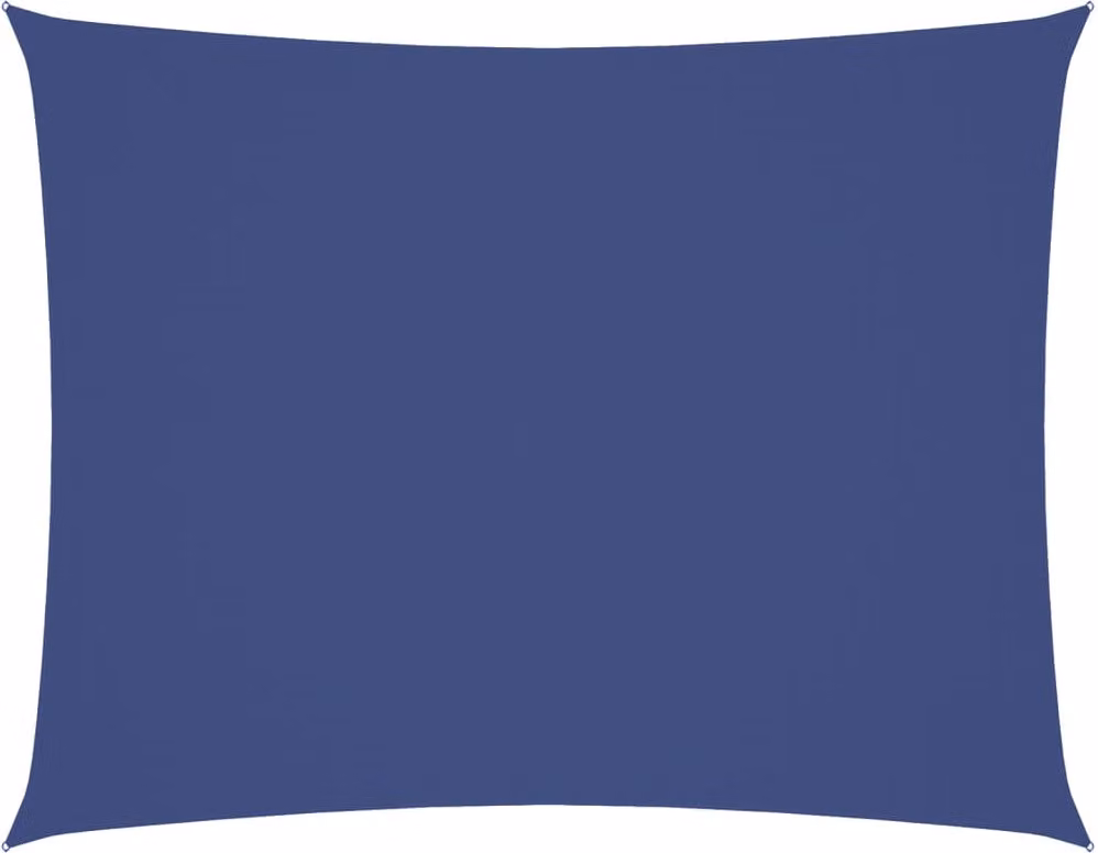 Parasole a Vela Oxford Rettangolare 3x4 m Blu