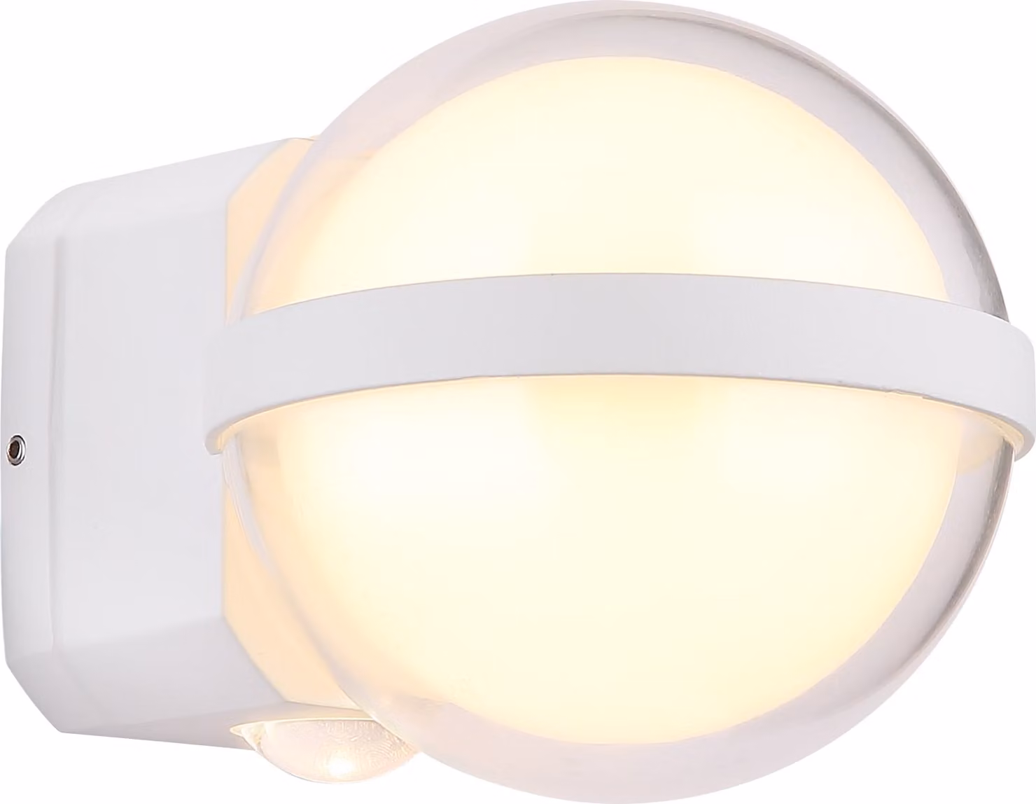 Lampada da parete per esterni in alluminio Lampada da parete a LED faretto da parete per esterni bianco 34157W