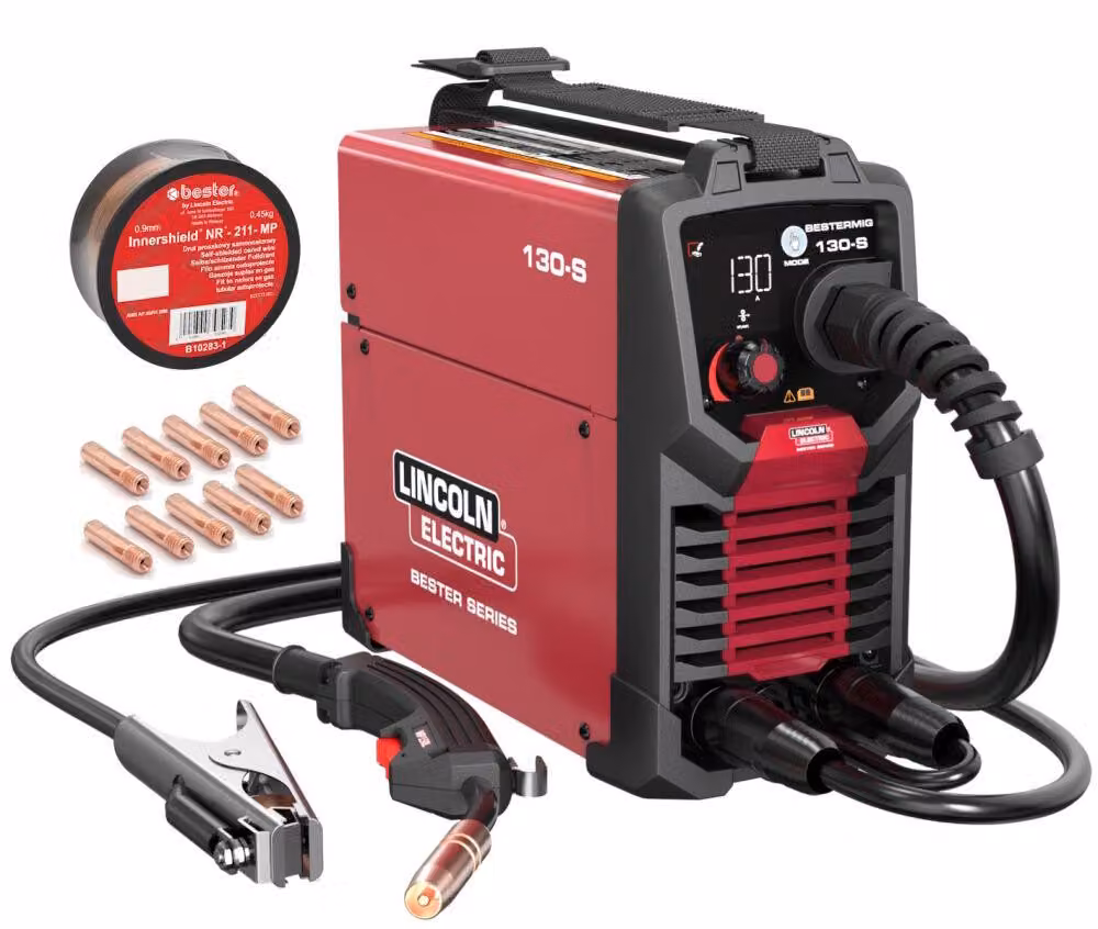 Saldatrice inverter semiautomatica BESTERMIG 130-S MIG/MAG MMA TIG Lift Lincoln Electric
