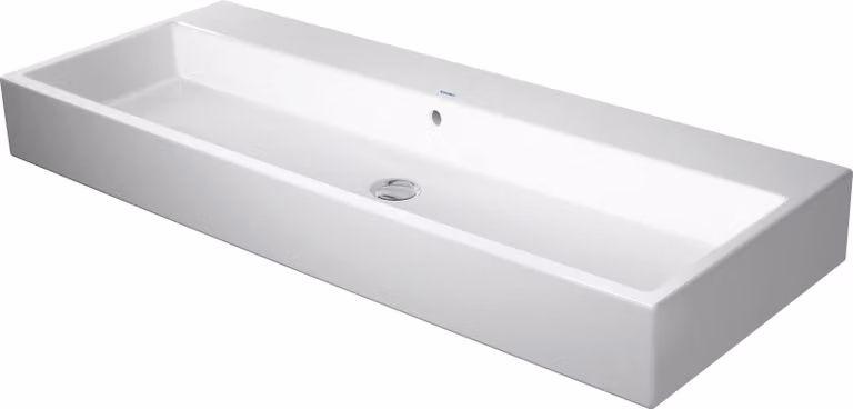 Duravit Vero Air Lavabo 120x47cm, avec trop-plein, avec table de robinet, sans trou de robinet, poli, 2350120028, 2350120028