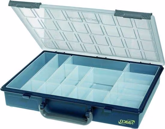 Selezionatrice Vario-15 Assorter 55 4x8-15 blu scuro con copertura