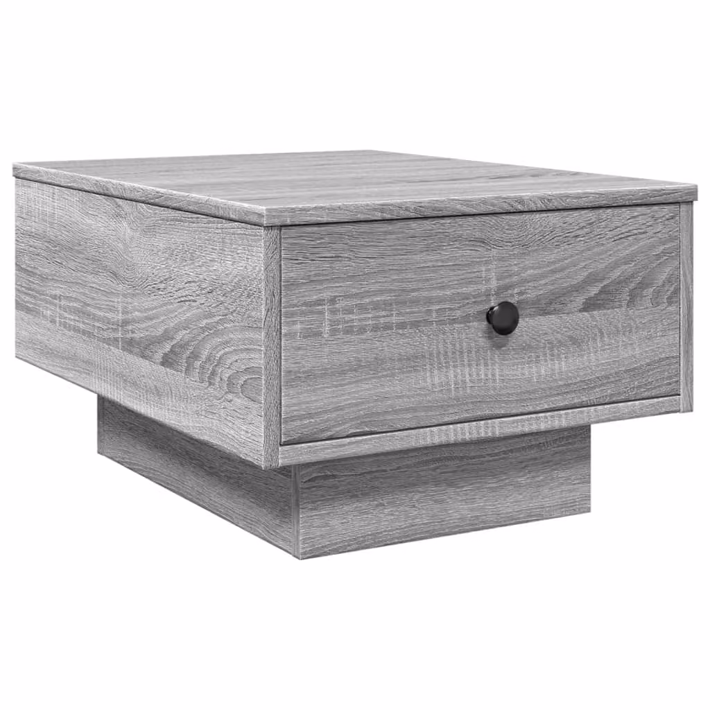 Tavolino Salotto Grigio Sonoma 60x45x31 cm Legno Multistrato