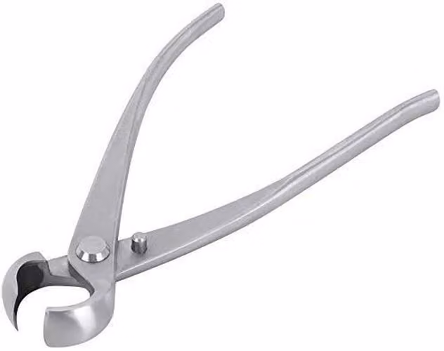 Omgoods - Forbici per bonsai in acciaio inossidabile - Forbici da potatura - Attrezzi da giardino - Resistenti - Efficienti - Piccole e confortevoli