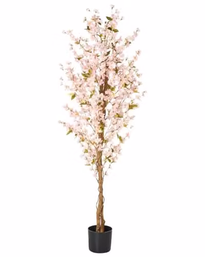 Beliani Pianta artificiale con vaso 185 cm