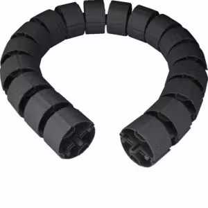 Hager RK19005, nero, polipropilene (PP), 1000 mm