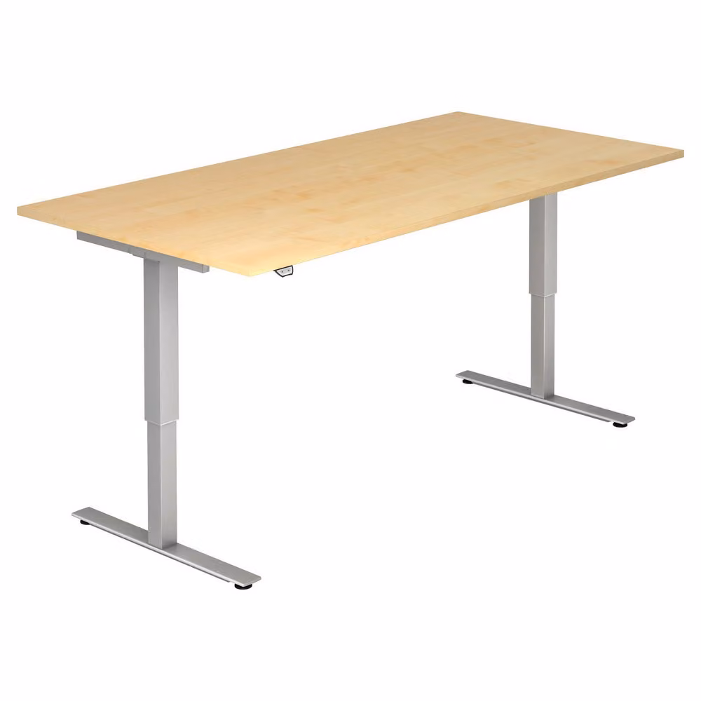 HAMMERBACHER XMST2E höhenverstellbarer Schreibtisch ahorn rechteckig