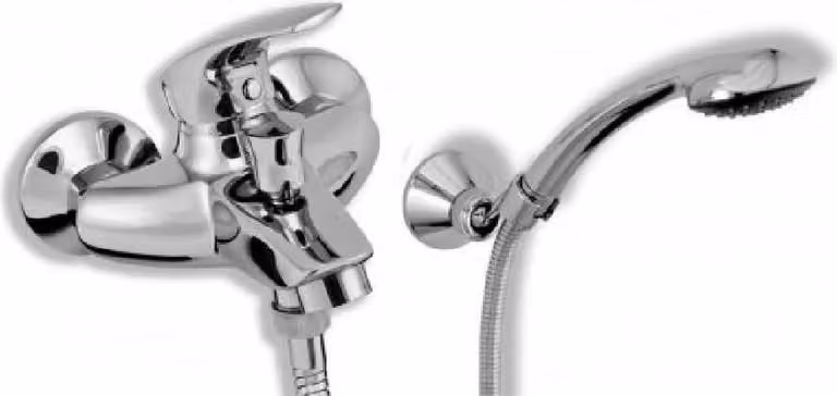 Novaservis Metalia 57 - Miscelatore da bagno con accessori, cromo 57024,0