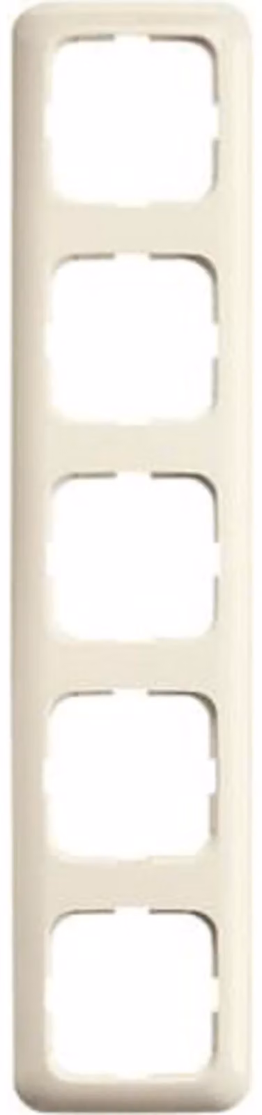 Busch-Jaeger 2515-212 Telaio di copertura a 5 ingressi Duro 2000 SI bianco
